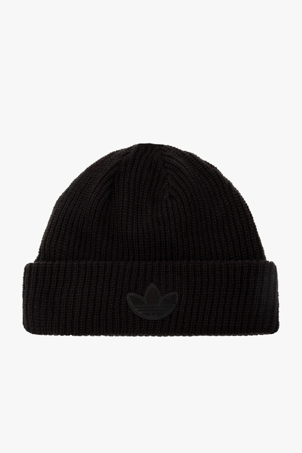 SchaferandweinerShops Netherlands Adidas neo Black Beanie with logo ADIDAS Originals